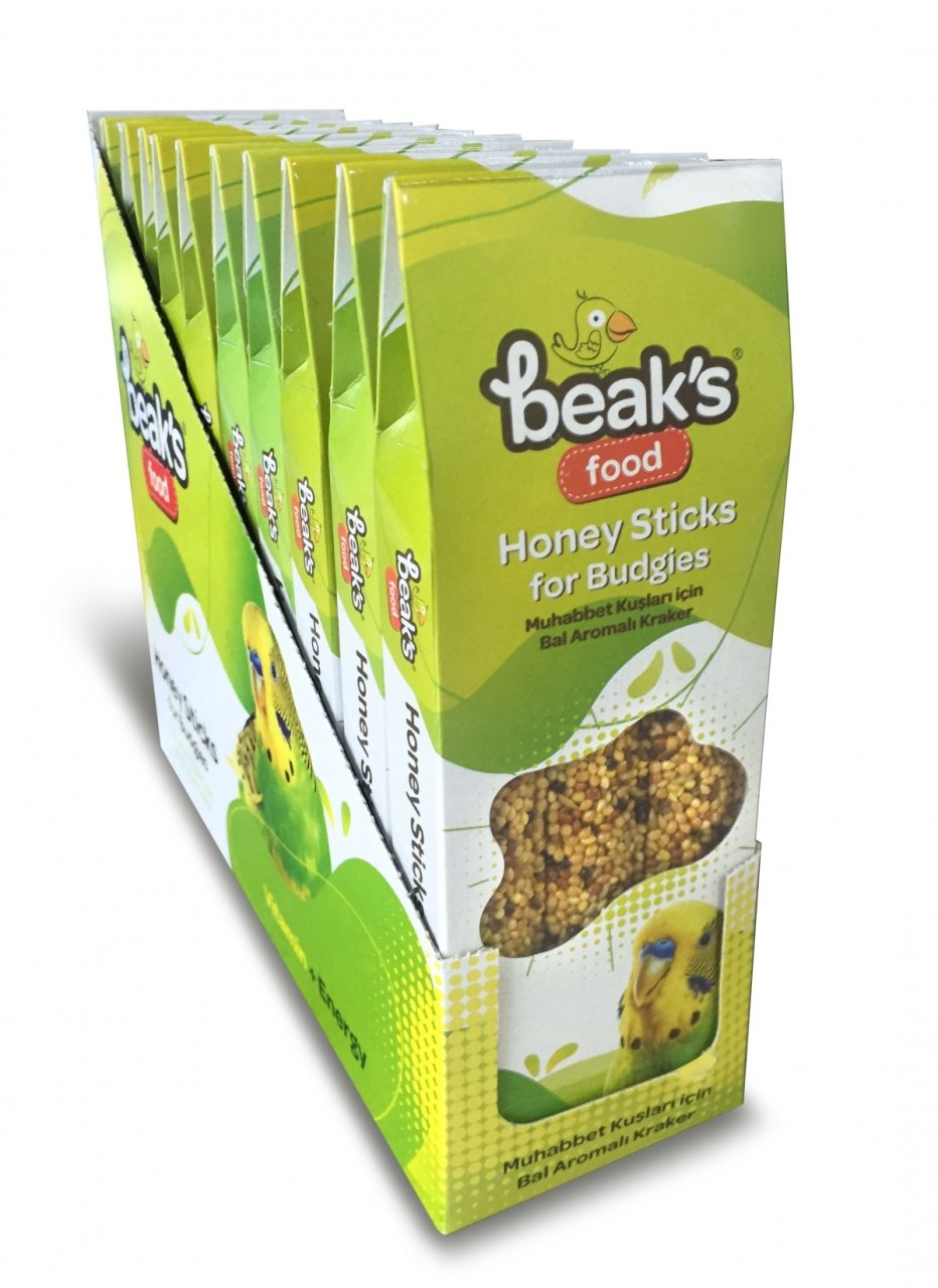 BEAKS 3'lü Ballı Muhabbet Krakeri 10'LU