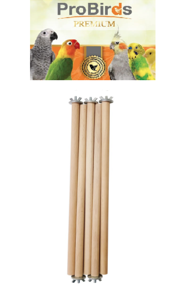 Vidalı 20cm tünek 5'li paket