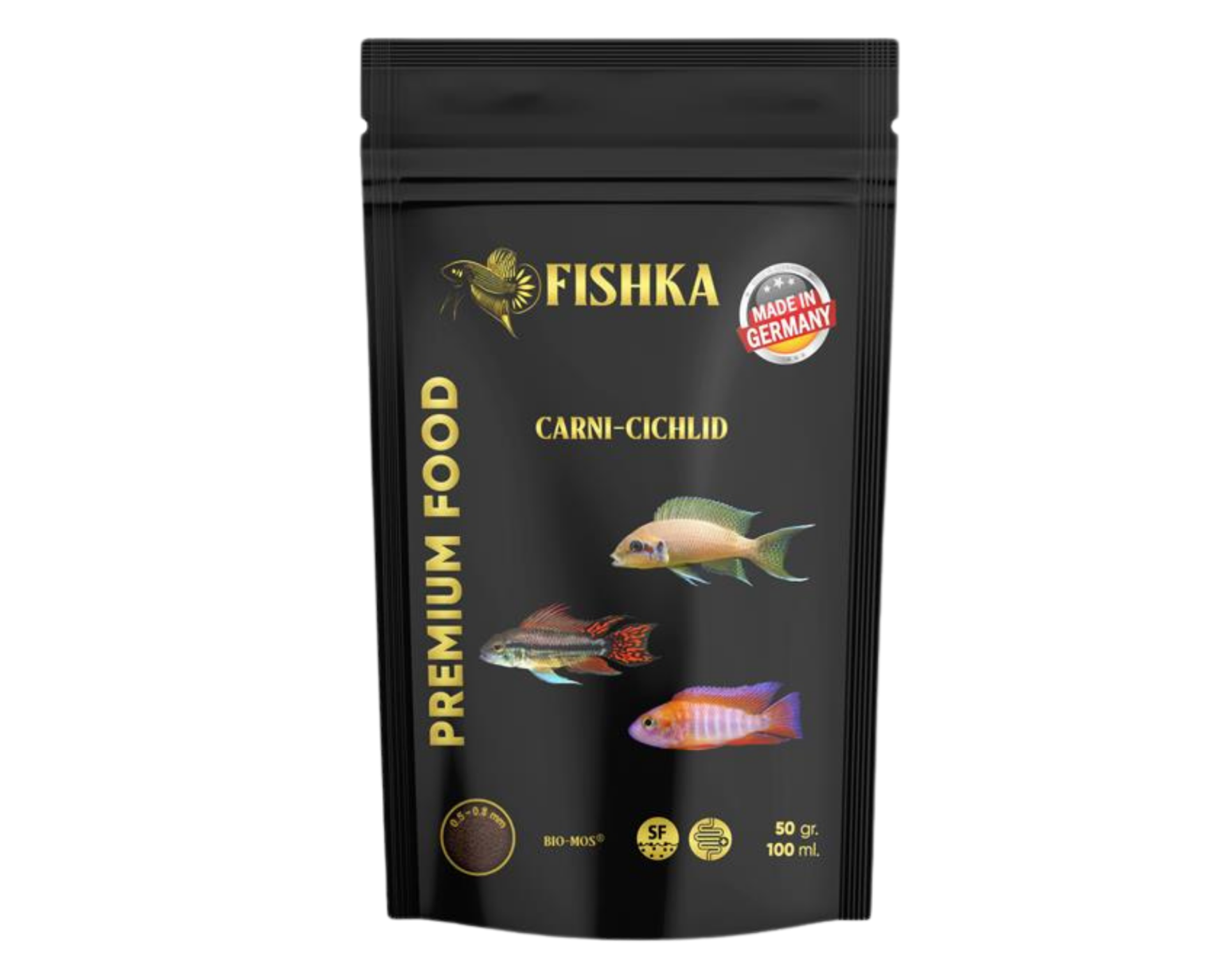 FISHKA PREMIUM CARNI-CICHLID 100 ML