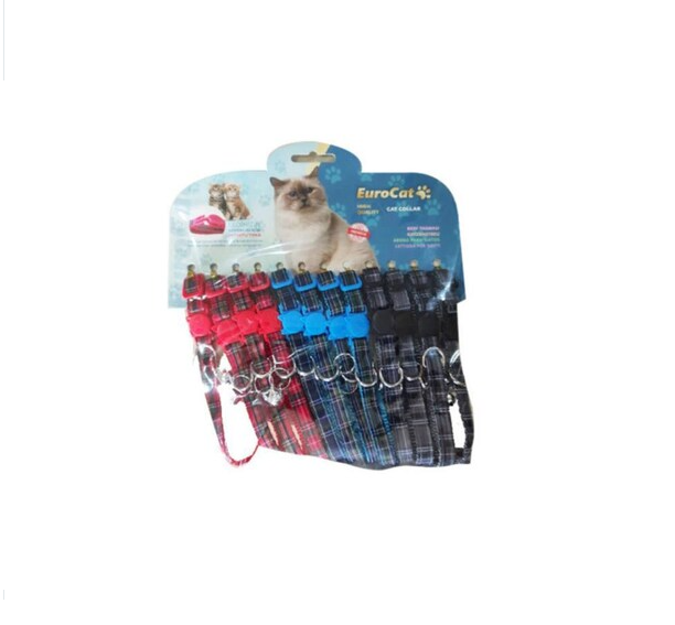 EuroCat Kedi Boy. Tas. Ekose Des.10mm/28cm 12 Li