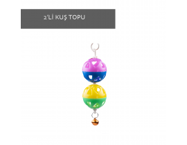 KUŞ OYUNCAĞI 2'Lİ TOP 10 ADET