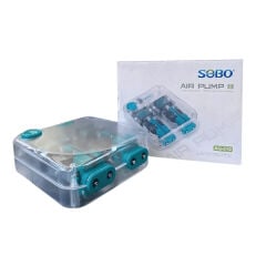Sobo Hava Motoru Şeffaf Kasa 12W 4 x 6 Lt/Min 4 çıkış